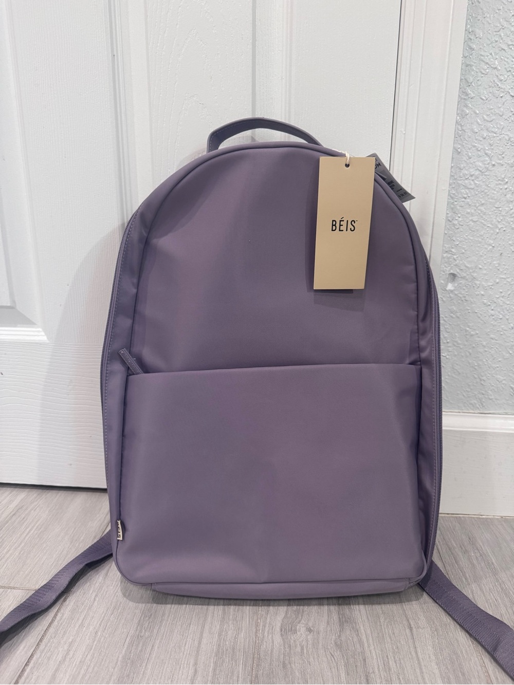 NWT Beis The Commuter Backpack in Lavendar